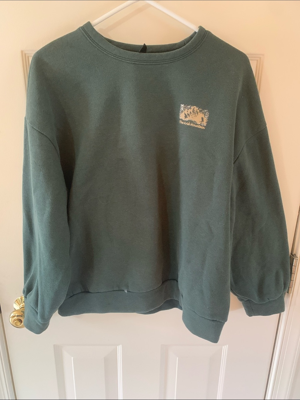 Forest Green Women's Crewneck Sweatshirt